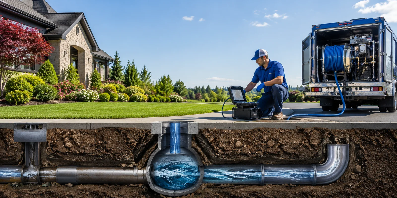 Drainage restoration information for Lewisville, IN